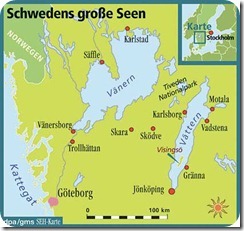 Mundoteka » SUECIA -El lago Vänern y sus alrededores